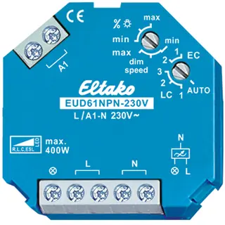EUD61NPN-230. Universaldimmer. Inntil 400W