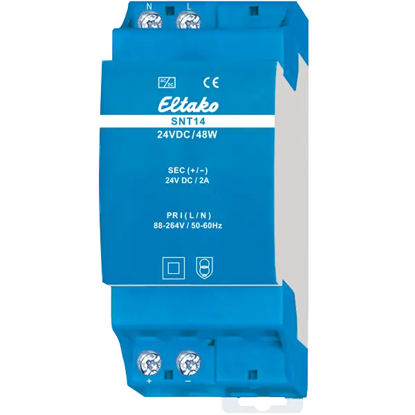 SNT14/48W. Trafo 230VAC/24VDC-2A 