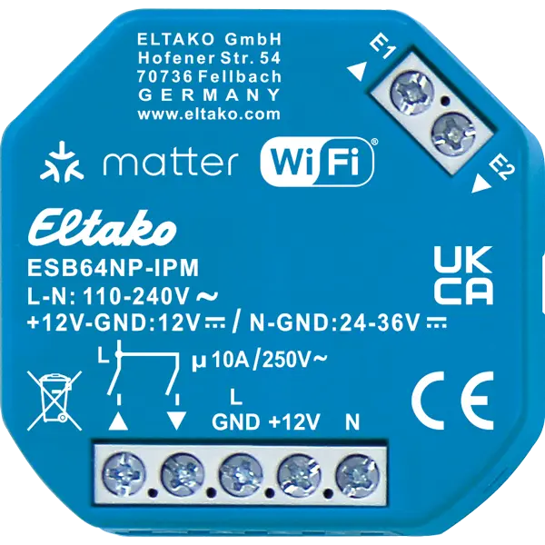 ESB64NP-IPM. Markise aktuator. Matter. 