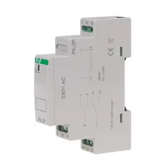 PK-2P&#160;24. Arbeidstr&#248;msrele. 2 veksel 2x8A/250V. 24VAC/DC