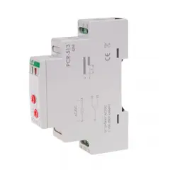 PCA-512 UNI. Forsink inn rele. 1 veksel 10A/250V. 12-264VAC/DC.