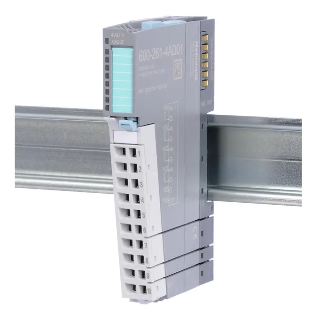 Analog output module – AO 4 x U, ±10 V, 0–10 V, 1–5 V, 12 Bit 