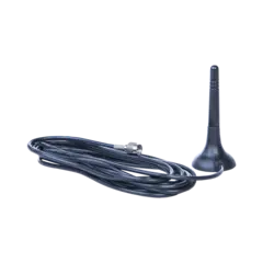 Magnetic base antenna, 2dBi, 2.5m cable SMA male connector