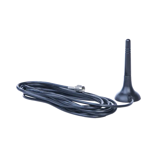 Magnetic base antenna, 2dBi, 2.5m cable SMA male connector 