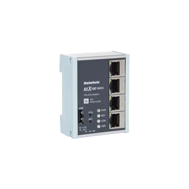 REX 100 WAN, 3xLAN(switch)/1xWAN incl. Quick Start Guide 