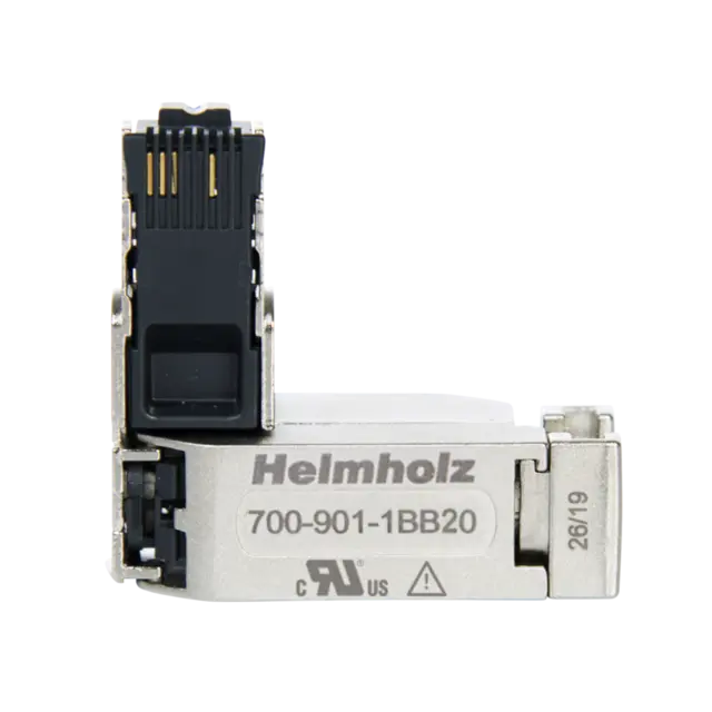 PROFINET connector, RJ45, 90° EasyConnect®, 10/100 Mbps 