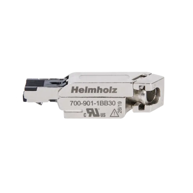 145° RJ45 connector for PROFINET. IDC terminering 
