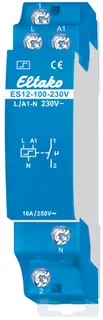 ES12-100-230V. Impuls rele, 1 NO. 16A