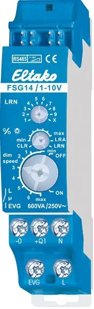 FSG14/1-10V. 1-10V dimmer. Inntil 600VA 