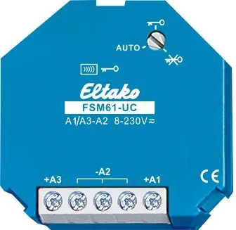 FSM61-UC. 2 kanals sende modul. 8-230VUC 