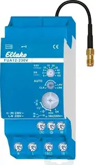 FUA12-230V. DIN montert bryte aktuator. 1 NO potesialfri vekselkontakt 10A/250V.