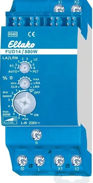 FUD14/800. Universal dimme aktuator. RLC 800W. 230V LED 200W. 
