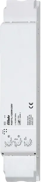 FUD71L-230V. Universal dimmer. RLC last 1200W. 230V LED 300W. 