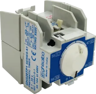 GH320TP1. Topp montert pneumatisk timer 0,3-30 sekunder