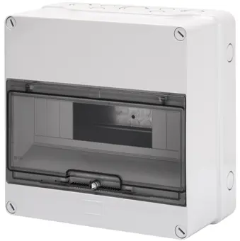 GW40005. Fordelingskap. 12 mod. IP55 250x250x135. IK09 