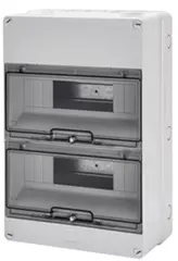 GW40007. Fordelingskap. 24 mod. IP55 250x375x135. IK09