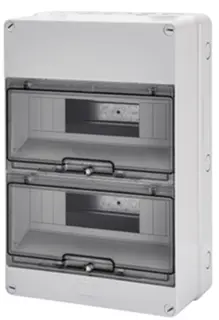 GW40007. Fordelingskap. 24 mod. IP55 250x375x135. IK09