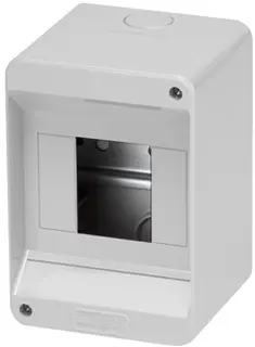 GW40023. Fordelingskap. 4 moduler. IP40 90x130x85. IK08. Uten dør