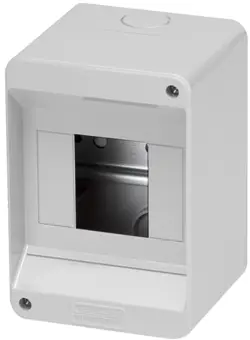 GW40023. Fordelingskap. 4 moduler. IP40 90x130x85. IK08. Uten dør 