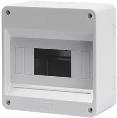 GW40026. Fordelingskap. 8 moduler. IP40 180x180x95. IK08. Uten d&#248;r
