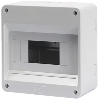 GW40026. Fordelingskap. 8 moduler. IP40 180x180x95. IK08. Uten dør