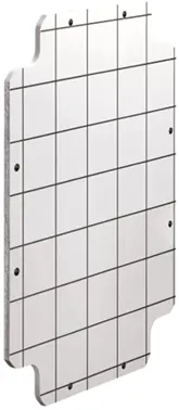 GW44627. Bakplate i plast for Q-DIN 14 
