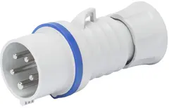 GW60005WH. 230V. Plugg med fasevender. 316-9. IP44/IP54