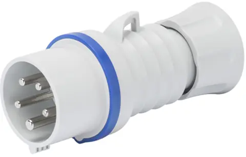 GW60005WH. 230V. Plugg med fasevender. 316-9. IP44/IP54