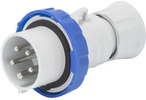 GW60027WH. 230V. Plugg med fasevender. 316-9. IP66/67/68/69