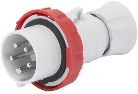 GW60031WH. 400V. Plugg med fasevender. 416-6. IP66/67/68/69