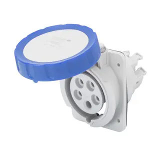 GW62227FH. 230V. Stikk 10°. 16A. 216-6. For innfelling. IP66/IP67. Hurtigkobling