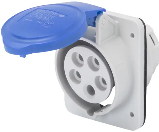 GW62206H. 230V. Stikk 10°. 16A. 316-9. For innfelling. IP44/IP54 