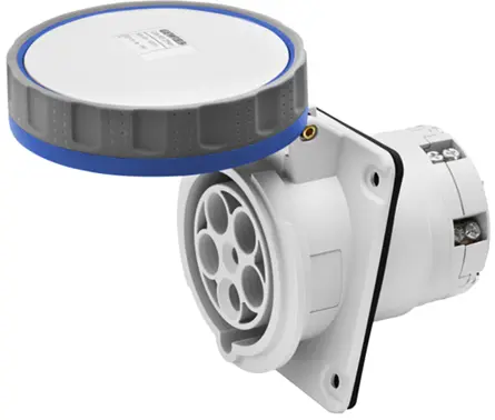 GW63249H. 230V. Stikk 10°. 63A. 263-6. For innfelling. IP66/IP67 