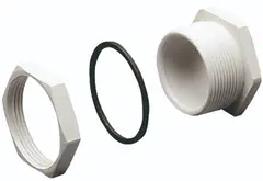 Nippel for sammenkobling av to Q-DIN bokser. IP65