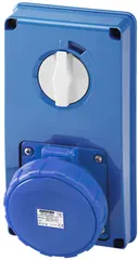 GW67359N. Forriglet kontakt. 263-6. 63A IP66/67. Uten bunn uten sikr holder
