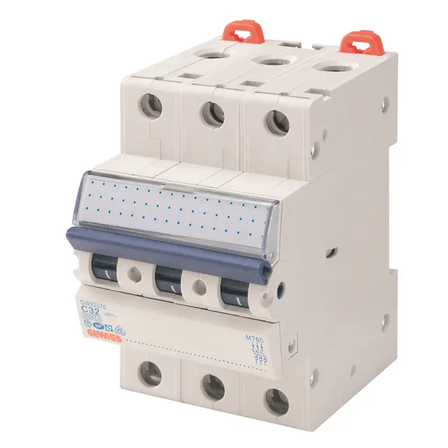 GW92567. Elementautomat. 3P. 13A. B. 230 - 400V. 3 moduler 