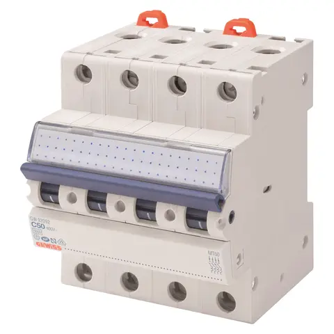 GW92592. Elementautomat. 4P. 40A. B. 230 - 400V. 4 moduler