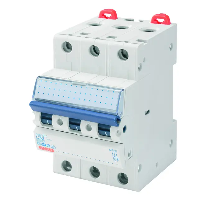 GW92665. Elementautomat. 3P. 6A. C. 230 - 400V. 3 moduler 