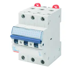 GW92669. Elementautomat. 3P. 25A. C. 230 - 400V. 3 moduler