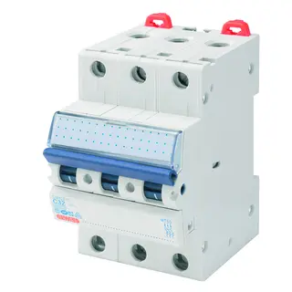 GW92674. Elementautomat. 3P. 13A. C. 230 - 400V. 3 moduler