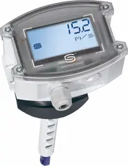 KLGFVT-Modbus Air flow m&#229;ler 0...+50&#160;&#176;C&#160;0,1-20&#160;m/s
