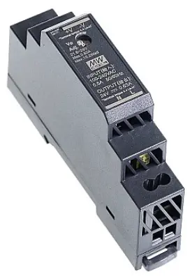 Strømforsyning HDR-15-24, 24V 15W LumenRadio SKU 103-1046. DIN rail 