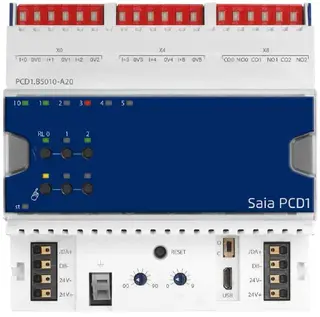 PCD1.B5010-A20 2 DI,4 DO,12 AI, 8AO E-Line RIO 12 DI, 4 rele, 12 AI, 8AO