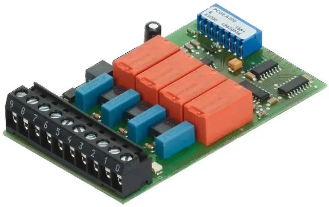 PCD2.A200 Digitale utganger 4 rele NO 250 VAC/2A, Normally open(NO) 