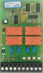 PCD2.A210 Digitale utganger rele,4  NC Digital utgangsmodul, 4 releutg, 250 VA.