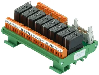 PCD2.K551 Relemodul 8 Utg LED Relemodul for 8 utganger med LED.