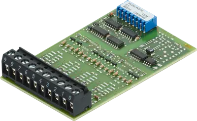 PCD2.W325 7 Analoge innganger ± 0..10 V 7 Innganger 12 bit, ± 0..10 V 