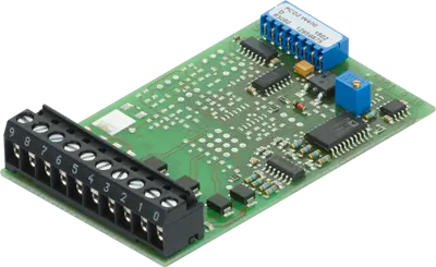 PCD2.W400 4 Analoge utganger 0..10V 8 bit, 0-10V (> 3 Kohm) 
