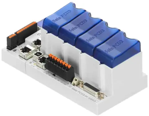 PCD3.M6893 CPU QronoX 1024 I/O QronoX IEC Controller, 2xTCP/IP, CAN