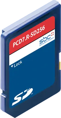 SAIA SD Flash card 256 MB faset ut 2012 